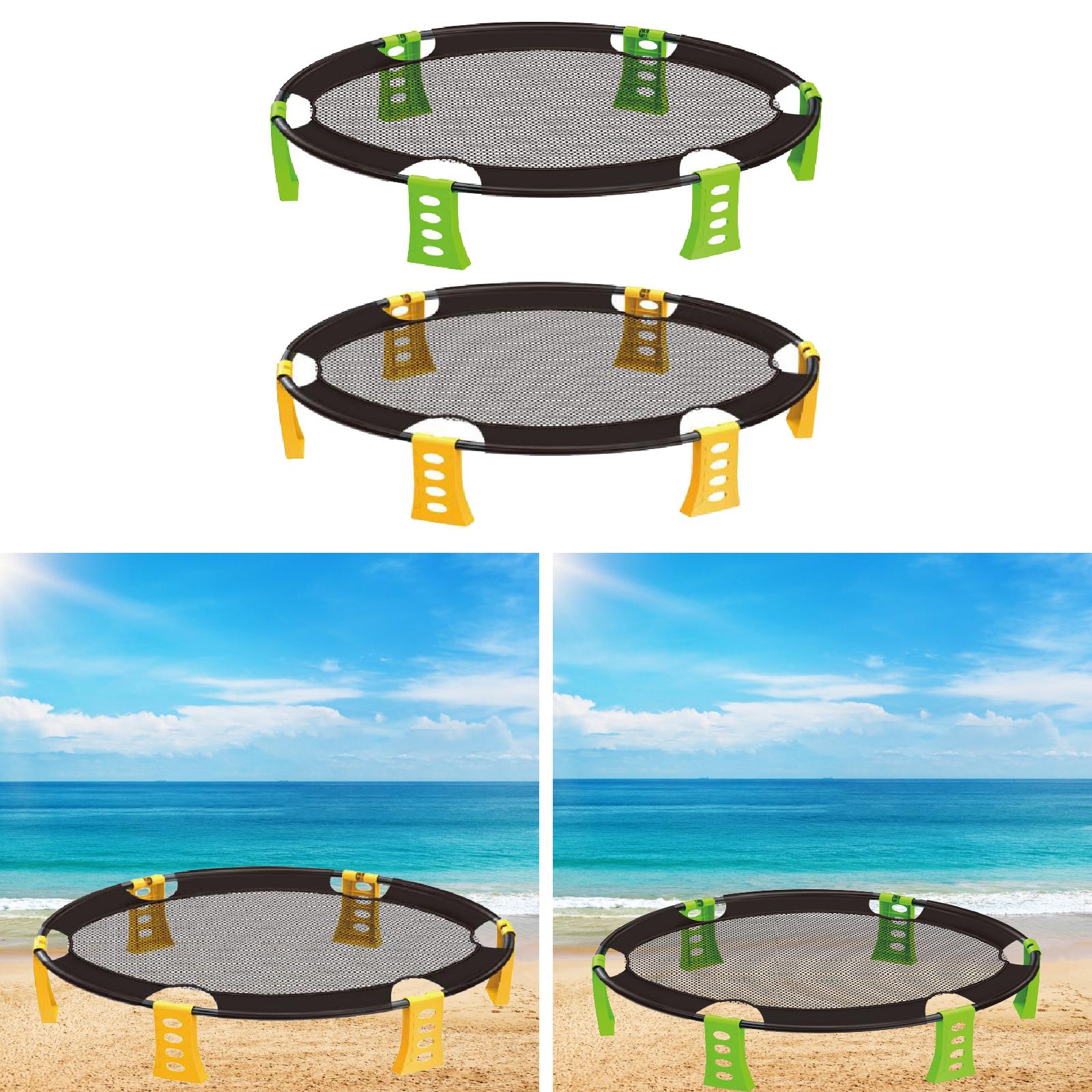 Spike Ball Game - Set Permainan Roundnet Set Bola Pantai