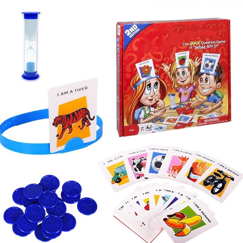Party Games Kids Indoor - Anak-anak kartu lucu papan permainan mainan
