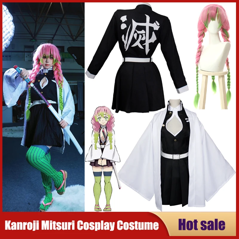 Kids Party Games - Kostum Cosplay Anime Kanroji Mitsuri Kimetsu