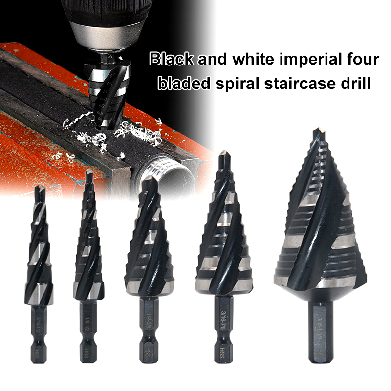 Ladder Toss Set - Set Mata Bor Tangga Spiral Empat