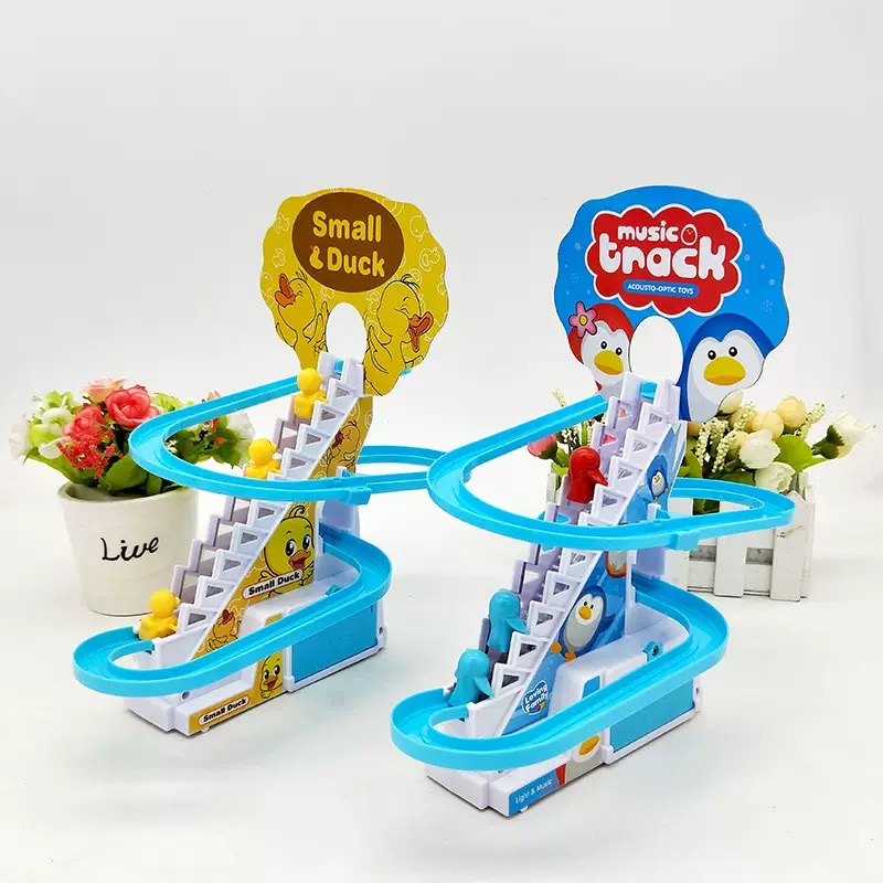 Ladder Toss Set - Mainan Lintasan Tangga Elektrik Bebek DIY,