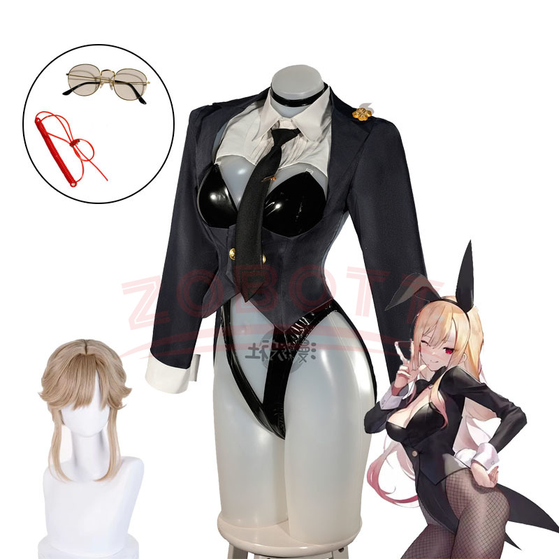 Party Games Bunny - Kostum Cosplay Anime NIKKE The Goddess