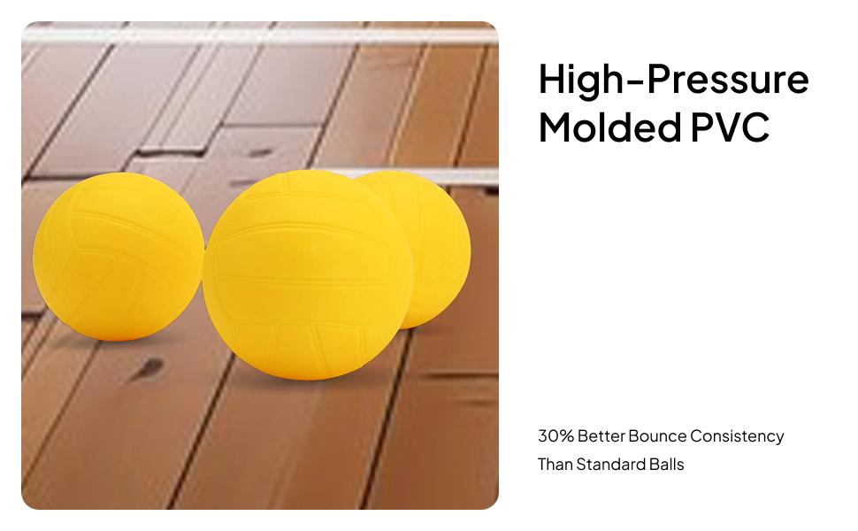 Spike Ball Game - Bola Voli Mini Kuning Kuat dengan