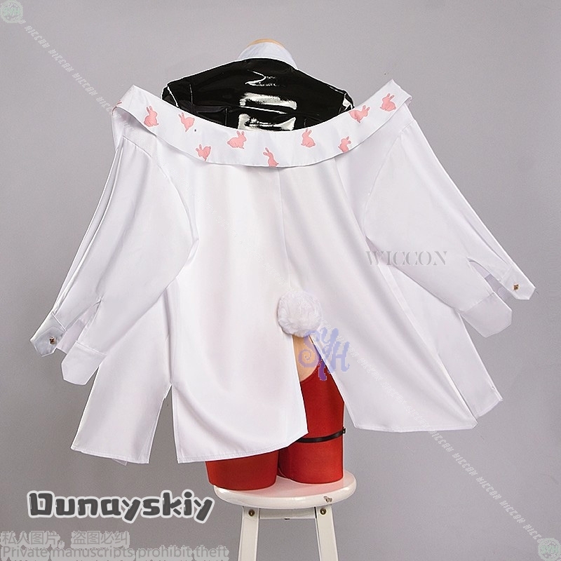 Kostum Cosplay Anime Game Rabb - Party Games Bunny ulasan dan harga