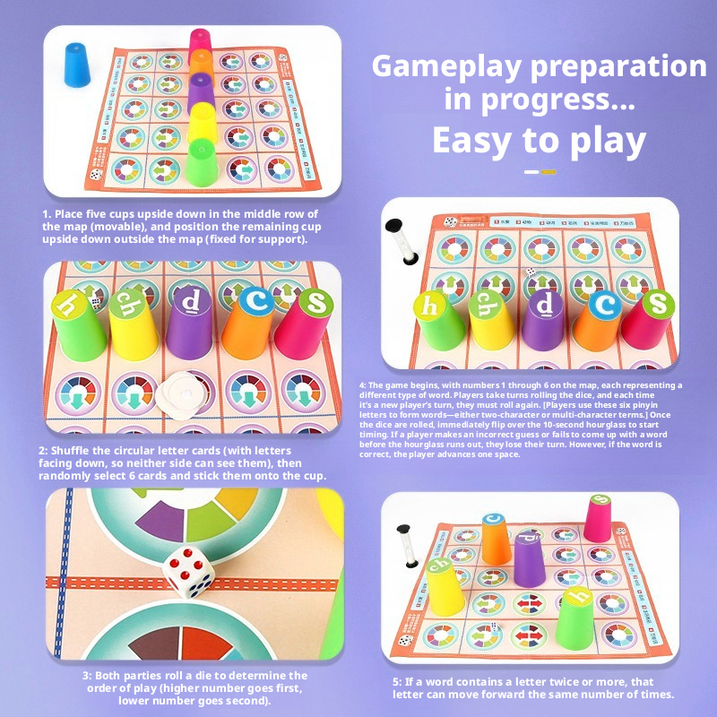 Permainan Papan Mencocokkan Pi - Party Games Kids Indoor ulasan dan harga