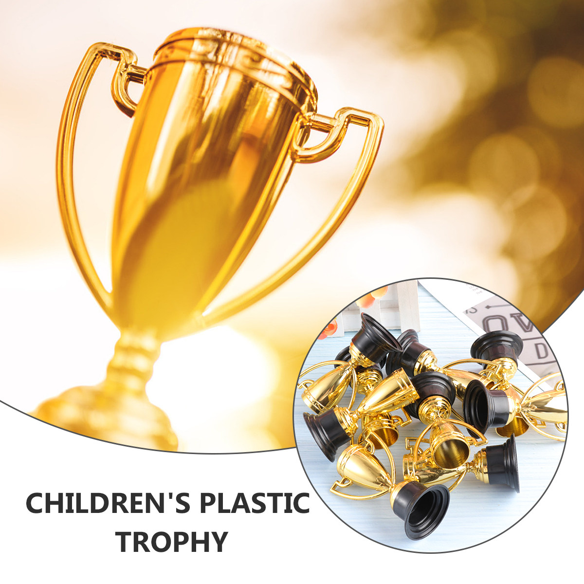 12 Buah Piala Plastik Mini Ema - Kids Party Games ulasan dan harga