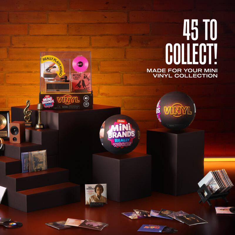 Koleksi Mini Brands Vinyl Real - Party Games Music ulasan dan harga