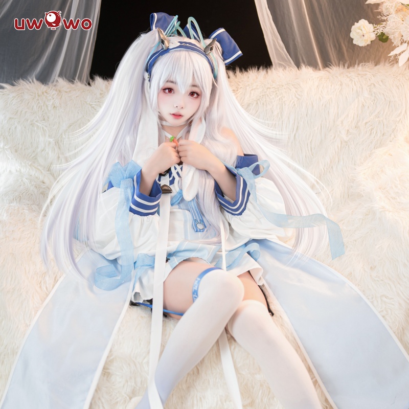 Gaun Kostum Cosplay Game AzuRr - Party Games Bunny ulasan dan harga