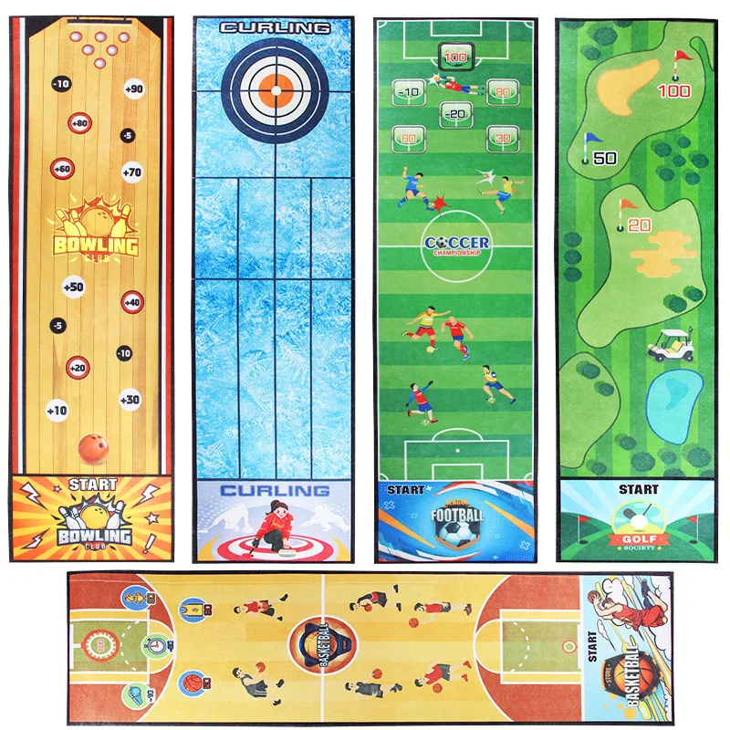 Permainan Papan Curling Sepak  - Party Games Kids Indoor ulasan dan harga