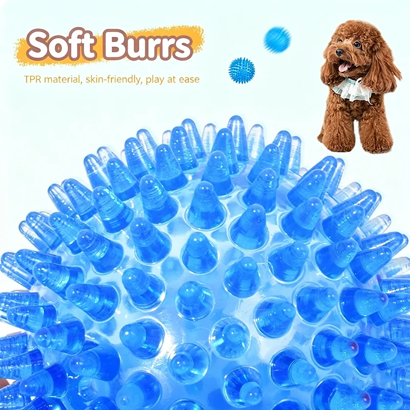 Mainan Bola Anjing TPR Berduri - Spike Ball Game ulasan dan harga