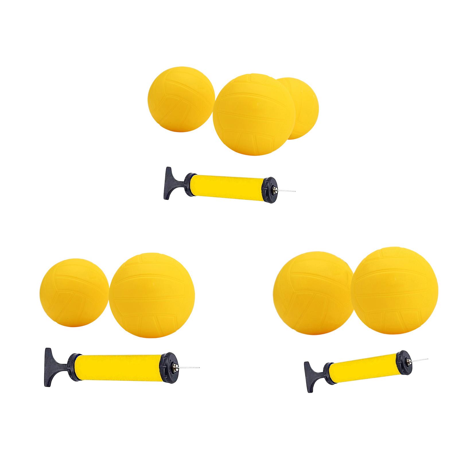 Bola Voli Mini Kuning Kuat den - Spike Ball Game ulasan dan harga